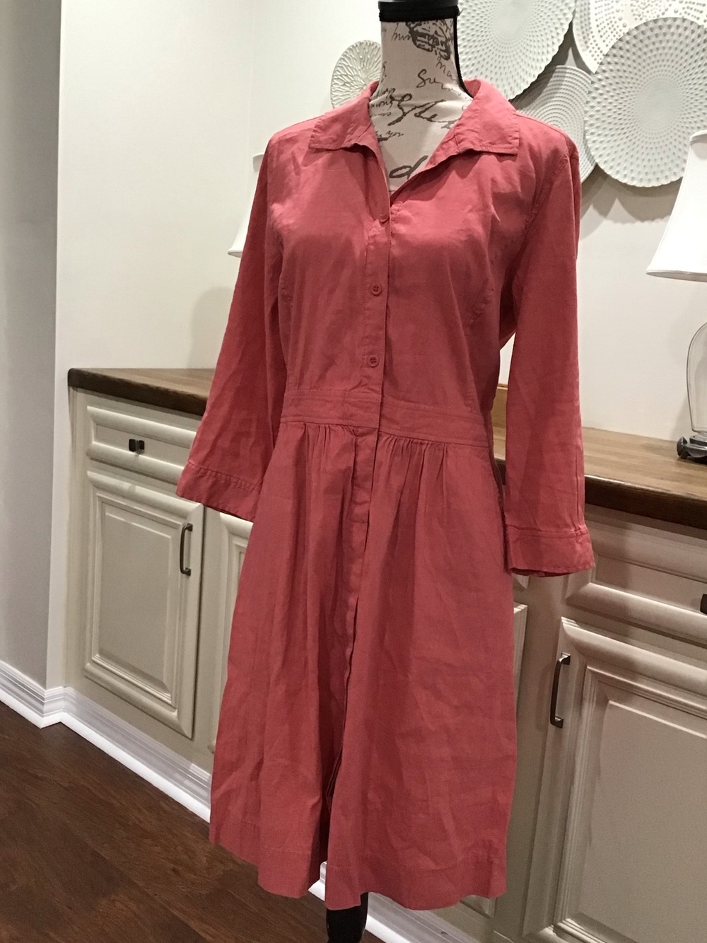 Eileen Fisher Linen Shirt Dress
